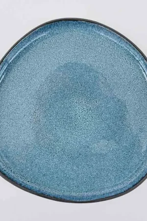 Assiette à dessert réactive 'Emy' bleu Populaire